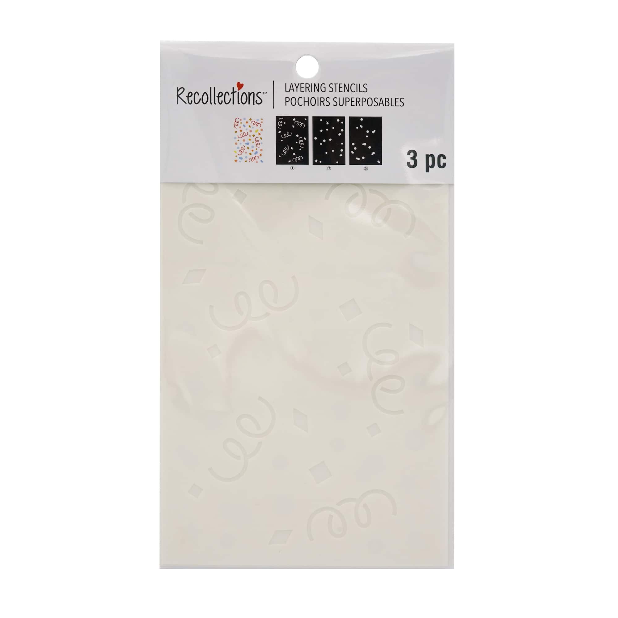 Confetti Layering Stencils by Recollections™